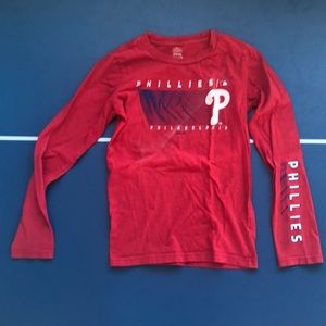 Phillies kids long sleeve shirt